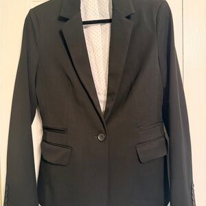 Express Black Single-Button Women's Blazer